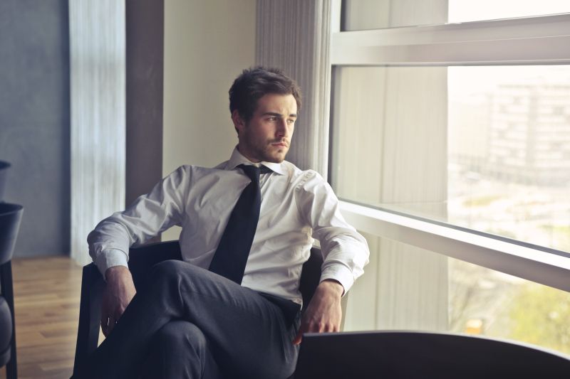 A professional at a window, wondering if this is it